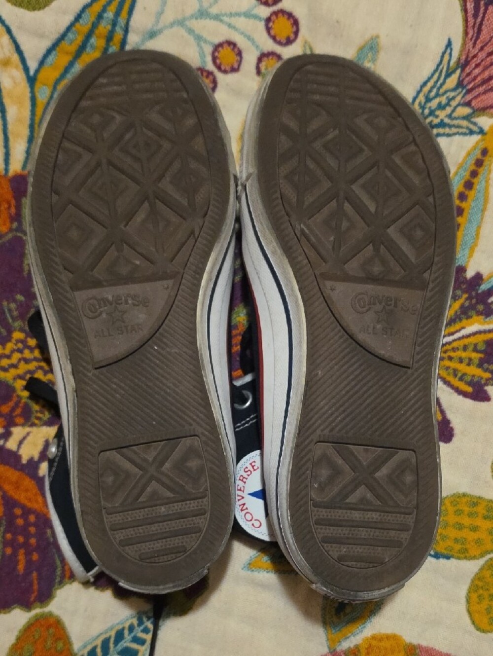 Custom Black High Top Converse With Comfort Insole - Picture 8 of 8